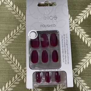 Helios polished nails